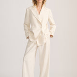 TAILORED BLAZER IVORY