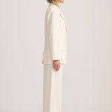 TAILORED BLAZER IVORY