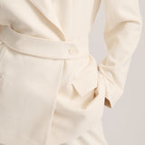 TAILORED BLAZER IVORY