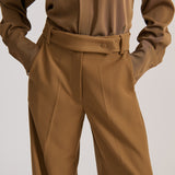 TAILORED TROUSER RICH CACAO
