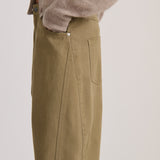 BARREL DENIM JEAN WILD GREEN