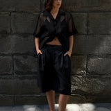 SHEER SHIRT
