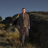 WOOL JACKET RICH CACAO