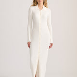 RIB KNIT MAXI DRESS