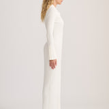 RIB KNIT MAXI DRESS