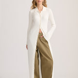 RIB KNIT MAXI DRESS