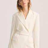 TAILORED BLAZER IVORY
