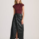 DRAPE TOP BERRY – PRE ORDER