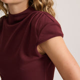DRAPE TOP BERRY – PRE ORDER