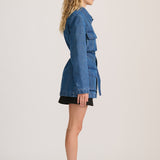 POCKET DENIM JACKET — PRE ORDER