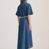 DENIM SHIRT DRESS