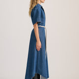 DENIM SHIRT DRESS