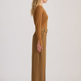 TAILORED TROUSER RICH CACAO