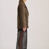 WOOL JACKET RICH CACAO – PRE ORDER