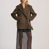 WOOL JACKET RICH CACAO – PRE ORDER