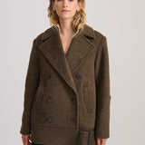 WOOL JACKET RICH CACAO – PRE ORDER