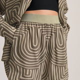 SILK-BLEND SHORT