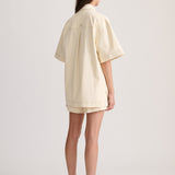 SHORT SLEEVE DENIM SHIRT